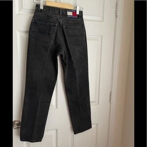 Y2K Tommy Hilfiger spell out patch jeans